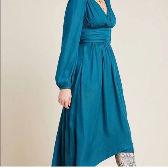 Gorgeous ANTHROPOLOGIE green dress - Picture 12 of 16